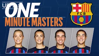 One Minute Masters: BARCELONA | #UWCL