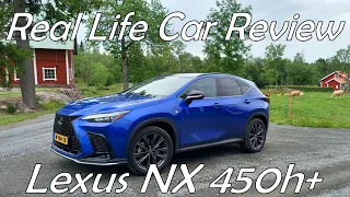 Real life car review: Lexus NX450h+  So much technology and driving fun