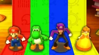 Mario Party: The Top 100 Jump Minigames - Mario VS Yoshi VS Waluigi VS Daisy #04