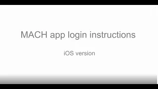 Adria Mach app connection guide (iOS)