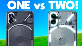 EVERY CHANGE! Nothing Phone (2) vs Nothing Phone (1)