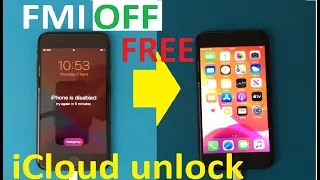 FREE iCloud unlock for iPhone X -5s