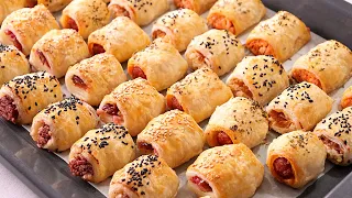 Assorted Puff Pastry Salads - Easy Appetizers for Parties