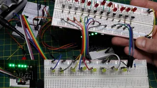 Addressable LEDs Replacing Banks of Breadboard LEDs