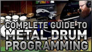 Programming Metal Drums Start to Finish | Recording, Editing, Mixing