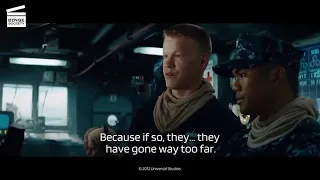 Battleship  Surrounded by Aliens HD CLIP