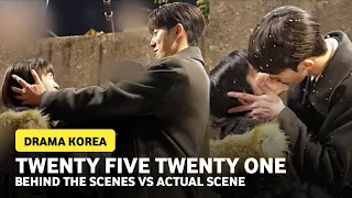 TWENTY FIVE TWENTY ONE ACTUAL SCENE VS BEHIND THE SCENE ( Nam Joo- Hyuk, Kim Tae- Ri )