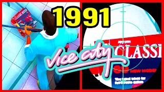 This is from 1991 in GTA Vice City Definitive Edition (Game set in 1986)