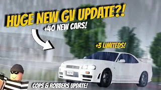 Huge New Update?! +40 New cars! Weather + Limiteds! - Greenville Roblox
