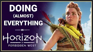 I Did (Almost) Everything in Horizon Forbidden West. Here's My Review (Spoiler-Free)