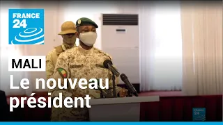 Le colonel Assimi Goïta officiellement nommé président du Mali • FRANCE 24