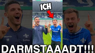 Ich schreie DARMSTAAADT - mit Darmstadt Spieler!!! 😂🗣 | #shorts