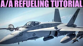 FA-18C Hornet: Air To Air Refueling Tutorial | DCS WORLD