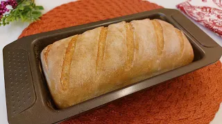 Bread without kneading! Discover the secret of the perfect bread. The recipe in 5 minutes!