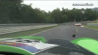 VLN 7. Lauf 2010 Vulkan Racing Dodge Viper GT3 Onboard Nürburgring Nordschleife