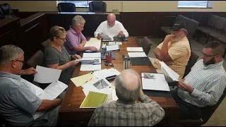 Jasper City Council Work Session June 2018