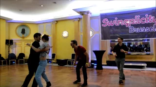 Swingplicity Brussels 2017 - Emeline Rochefeuille & her men (Maxence, Stanley & Sven)