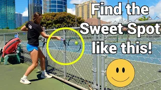 One simple exercise to find the Sweet Spot
