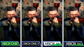 Sniper Elite 5 | Xbox One S/X vs Xbox Series S/X | Graphics Comparison #pcgamepass