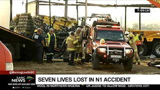 Investigation underway after 7 die in a horror crash on N1