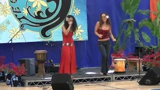 Sabrina Laughlin performing  'Tu'e Popo' at Te Ori Here 2014