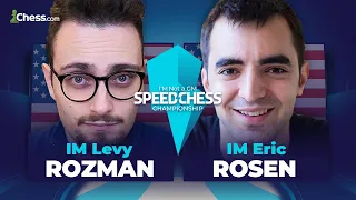 GothamChess vs. Eric Rosen | I'M Not A GM Speed Chess Championship