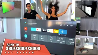 Sony Android TV REVIEW - X800H (X80/X8000) | Best 85" TV?