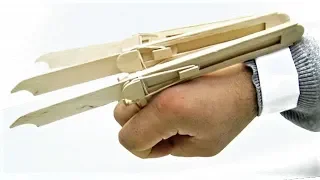 How to make Logan X-Men Wolverine Automatic Claws from Popsicle Sticks