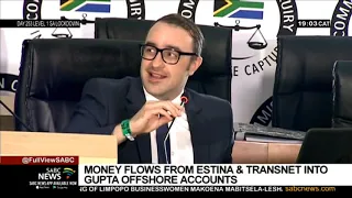 State Capture Inquiry hears of money flow from Estina and Transnet into Gupta accounts