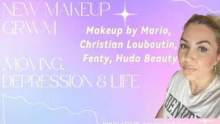 Chatty GRWM! NEW!! Makeup by Mario, Gucci, Christian Louboutin, Huda Beauty, Fenty and MORE.