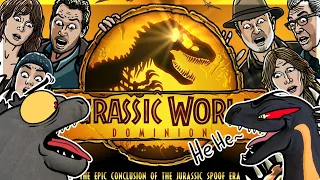 Godzilla & Indoraptor React To Jurassic World Dominion Trailer Spoof - TOON SANDWICH