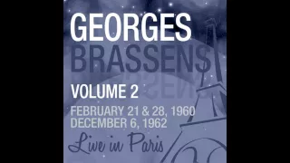 Georges Brassens - Le temps ne fait rien à l'affaire (Live February 21, 1960)