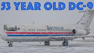 53 year old Jet! Ameristar McDonnell Douglas DC-9-15F (DC91) in Montreal (YUL/CYUL)