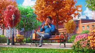 The secret life of pets ( guy eating sandwich ) and sausage factory eating scene