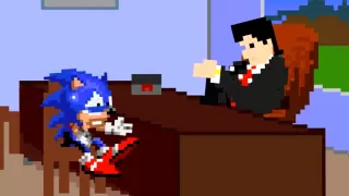 Sonic Meets With His Agent