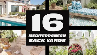 16 Tips For Mediterranean Style Outdoor Designs | Mediterranean Ideas