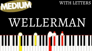 NATHAN EVANS - Wellerman | Medium Piano tutorial