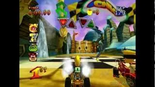 Crash Nitro Kart - Gameplay PS2 HD 720P