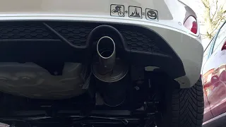 Ford Fiesta ST Line MK8 Stock Exhaust sound / low revs