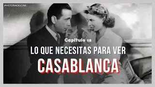 TODO lo que necesitas saber antes de ver "Casablanca" (1942) 🕵️‍♂️ #HISTORIADELCINE EP.12 📽