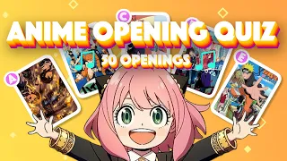 Anime Opening Quiz - 50 openings