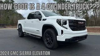 2024 GMC Sierra Elevation Full In-Depth Review! - How Good Is A 4 Cylinder Truck???