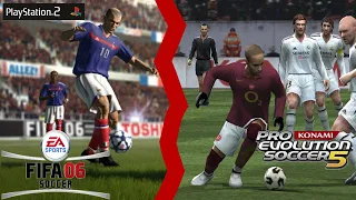 | Octobre 2005 | PES 5 ou FIFA 06 ? | Rétrogaming | Playstation 2 |