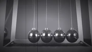 ASMR Newton Cradle  - 3 HRS Relaxing sound Ambience