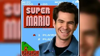 Super Mario ft. Andrew Garfield | Andrew Garfield Laughing meme