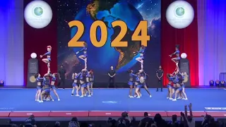 New Jersey Spirit Explosion Fab5 Worlds 2024 Finals Day 2