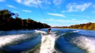 Last Wakeboarding Run 2012...again