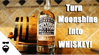 How To BARREL AGE Your Own MOONSHINE/WHISKEY!