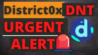 DNT Coin District0x Coin Price Prediction Urgent Alert!