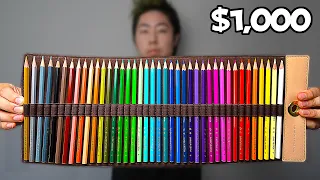 I Bought The World's Most Expensive Colored Pencils | ZHC